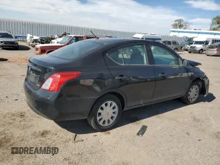 2014 Nissan Versa S with VIN 3N1CN7AP9EL862844, listed as a Copart auction lot 77493074 with 82,692 mi miles and Salvage Title. Bid and sale history available at carsss.com. Image 3.