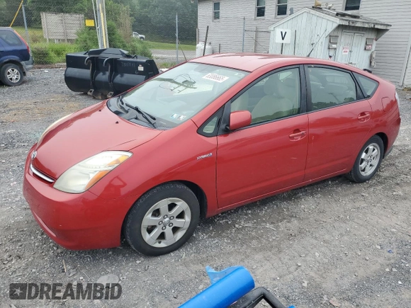 2007 Toyota Prius with VIN JTDKB20U277613157, listed as a Copart auction lot 63086665 with 123,759 mi miles and Salvage title. Bid and sale history available at DreamBid. Image 1.