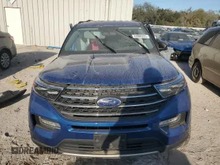 2022 Ford Explorer XLT with VIN 1FMSK8DH7NGB68147, listed as a Copart auction lot 43988225 with 0 mi miles and Salvage Title. Bid and sale history available at carsss.com. Image 5.