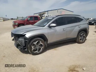 2023 Hyundai Tucson SEL with VIN 5NMJFCAE2PH256570, listed as a Copart auction lot 51078935 with 35,782 mi miles and Salvage Title. Bid and sale history available at carsss.com. Image 1.