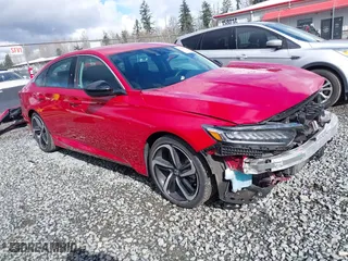 2022 Honda Accord Sedan Sport SE with VIN 1HGCV1F45NA059143, listed as a IAAI auction lot 41788031 with 49,627 mi miles. Bid and sale history available at carsss.com. Image 1.