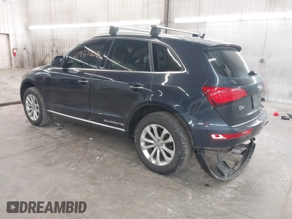 2016 Audi Q5 Premium with VIN WA1C2AFP0GA121286, listed as a IAAI auction lot 41967200 with 139,673 mi miles and . Bid and sale history available at DreamBid. Image 3.
