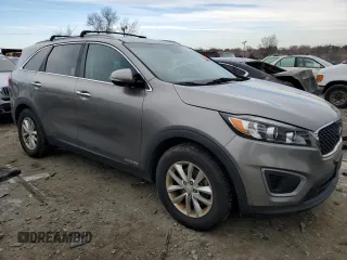 2016 Kia Sorento LX with VIN 5XYPGDA55GG137497, listed as a Copart auction lot 89123245 with Not Provided miles and Non Repairable. Bid and sale history available at DreamBid. Image 4.