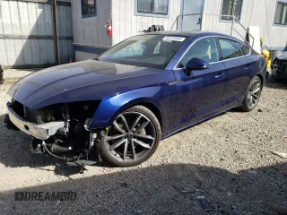 2021 Audi A5 Sportback S line Premium Plus with VIN WAUFACF54MA055379, listed as a Copart auction lot 46419334 with 25,133 mi miles. Bid and sale history available at carsss.com. Image 1.