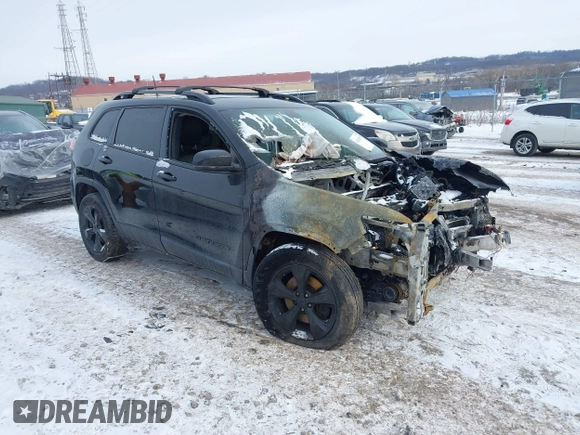 2019 Jeep Cherokee Latitude Plus with VIN 1C4PJMLB2KD472728, listed as a IAAI auction lot 41342695 with 66,000 mi miles and . Bid and sale history available at carsss.com. Image 1.