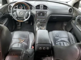2014 Buick Enclave Leather with VIN 5GAKRBKD9EJ118996, listed as a Copart auction lot 49839445 with 210,477 mi miles and Salvage Title. Bid and sale history available at DreamBid. Image 8.