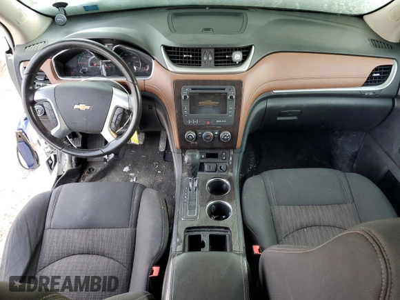 2015 Chevrolet Traverse LT with VIN 1GNKVGKDXFJ312453, listed as a Copart auction lot 45492385 with 135,295 mi miles and Salvage Title. Bid and sale history available at DreamBid. Image 8.