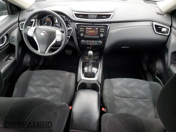 2016 Nissan Rogue S with VIN 5N1AT2MV0GC839888, listed as a Copart auction lot 43929485 with 103,195 mi miles and Salvage Title. Bid and sale history available at DreamBid. Image 8.