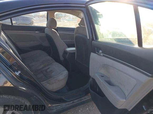 2018 Hyundai Elantra SEL with VIN 5NPD84LF8JH390464, listed as a IAAI auction lot 40891063 with 126,460 mi miles. Bid and sale history available at carsss.com. Image 8.