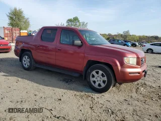 2006 Honda Ridgeline RTL with VIN 2HJYK16506H538591, listed as a Copart auction lot 53817695 with 197,996 mi miles and Salvage Title. Bid and sale history available at DreamBid. Image 4.