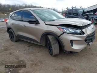 2020 Ford Escape SE Sport Hybrid with VIN 1FMCU0BZXLUC08683, listed as a IAAI auction lot 41882926 with 59,831 mi miles and . Bid and sale history available at DreamBid. Image 1.