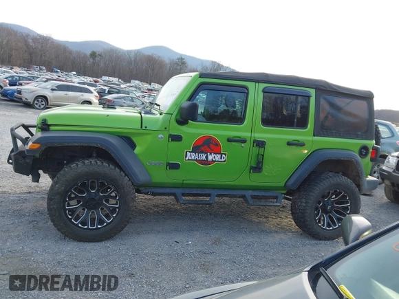 2018 Jeep Wrangler Unlimited Sport с VIN 1C4HJXDN6JW293075, выставлен на аукционе IAAI как лот 41786253 с пробегом 87 187 миль миль и . История ставок и продаж доступна на DreamBid. Изображение 15.