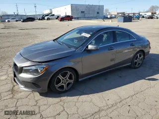 2018 Mercedes-Benz CLA with VIN WDDSJ4GBXJN529406, listed as a Copart auction lot 51940225 with 98,444 mi miles and Clean Title. Bid and sale history available at carsss.com. Image 1.