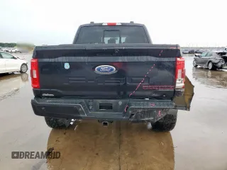 2021 Ford F-150 XL with VIN 1FTFW1E56MKE48479, listed as a Copart auction lot 55668925 with 108,933 mi miles and Salvage title. Bid and sale history available at DreamBid. Image 6.