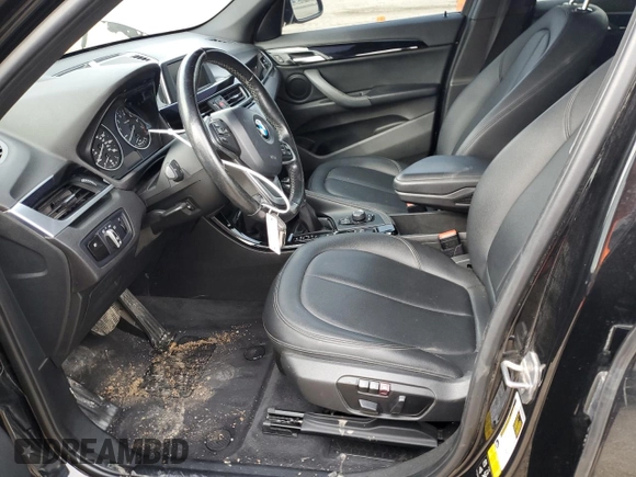 2016 BMW X1 xDrive28i with VIN WBXHT3C33GP883114, listed as a Copart auction lot 46583145 with 87,265 mi miles and Salvage Title. Bid and sale history available at carsss.com. Image 7.