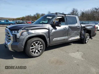 2022 Toyota Tundra 1794 Edition with VIN 5TFMA5DBXNX051060, listed as a Copart auction lot 50663135 with 27,635 mi miles and Salvage title. Bid and sale history available at DreamBid. Image 1.