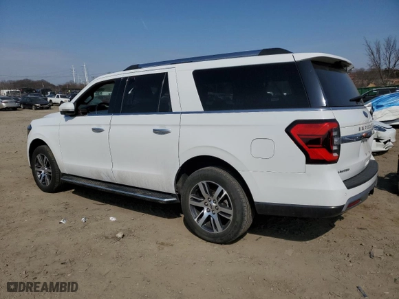 2022 Ford Expedition Max Limited with VIN 1FMJK1KT6NEA27205, listed as a Copart auction lot 47067235 with NaN miles and Non Repairable. Bid and sale history available at carsss.com. Image 2.