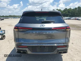2023 Infiniti QX60 Luxe z VIN 5N1DL1FS1PC361586, wystawiony jako Copart lot #57611024 z przebiegiem 12 507 mil mil oraz Szkoda całkowita • Salvage title. Historia ofert i sprzedaży dostępna na DreamBid. Obrazek 6.