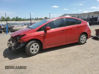 2011 Toyota Prius I z VIN JTDKN3DUXB5358222, wystawiony jako Copart lot #57522395 z przebiegiem 123 714 mil mil oraz Szkoda całkowita • Salvage title. Historia ofert i sprzedaży dostępna na DreamBid. Obrazek 1.