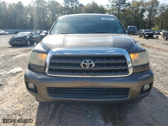 2010 Toyota Sequoia SR5 with VIN 5TDZY5G12AS026075, listed as a Copart auction lot 50845875 with 199,439 mi miles and Salvage Title. Bid and sale history available at carsss.com. Image 5.