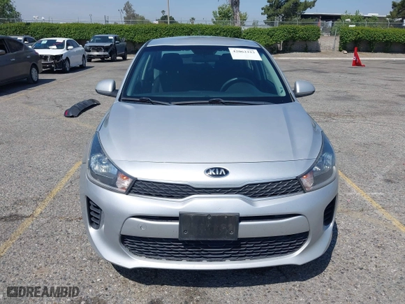 2018 Kia Rio LX with VIN 3KPA24AB4JE086105, listed as a IAAI auction lot 42062323 with 128,289 mi miles. Bid and sale history available at carsss.com. Image 13.