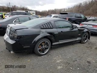 2007 Ford Mustang GT Deluxe with VIN 1ZVHT82H075356342, listed as a Copart auction lot 57059665 with 38,367 mi miles and Salvage title. Bid and sale history available at DreamBid. Image 3.