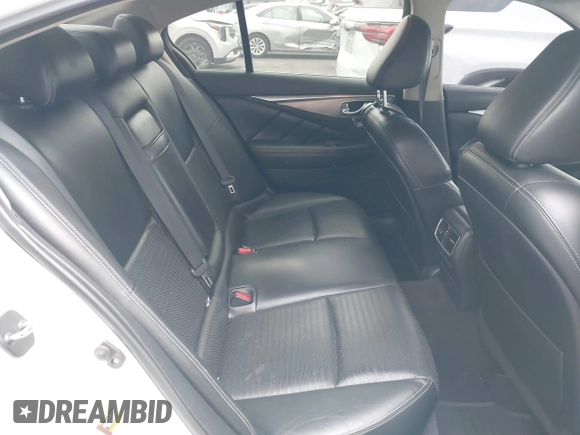 2018 Infiniti Q50 3.0t LUXE with VIN JN1EV7AP8JM364465, listed as a IAAI auction lot 41734191 with 136,869 mi miles. Bid and sale history available at carsss.com. Image 8.