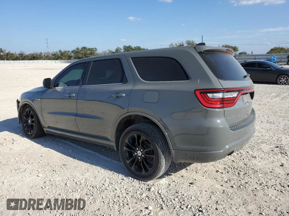 2020 Dodge Durango R/T with VIN 1C4SDHCT8LC153228, listed as a Copart auction lot 80578714 with 103,156 mi miles and Salvage title. Bid and sale history available at DreamBid. Image 2.