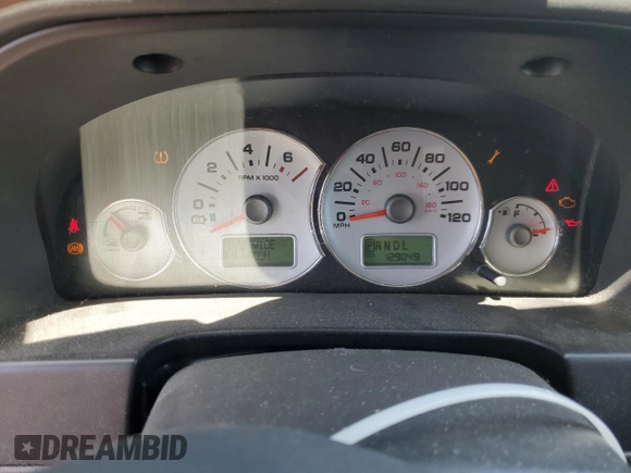 2007 Ford Escape Hybrid with VIN 1FMCU49H87KB61613, listed as a Copart auction lot 58083235 with 129,049 mi miles and Salvage title. Bid and sale history available at DreamBid. Image 9.