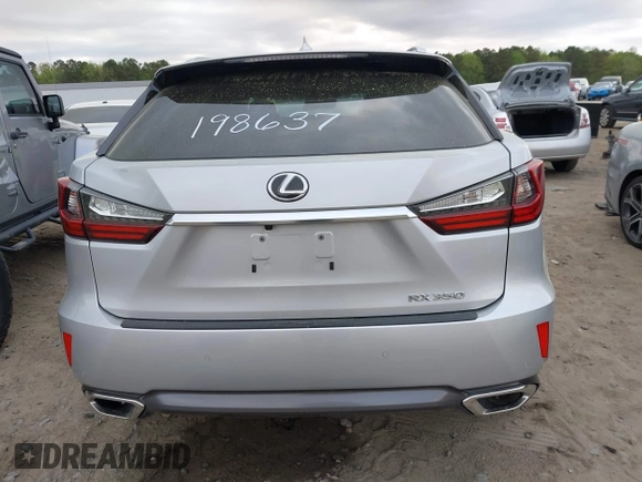 2016 Lexus RX 350 with VIN 2T2BZMCA1GC046992, listed as a IAAI auction lot 41931555 with 76,278 mi miles and . Bid and sale history available at DreamBid. Image 17.