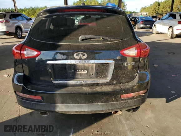 2010 Infiniti EX Journey with VIN JN1AJ0HR7AM753493, listed as a Copart auction lot 80313564 with 162,066 mi miles and Salvage Title. Bid and sale history available at DreamBid. Image 6.