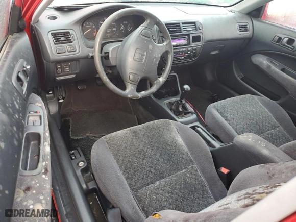 1996 Honda Civic EX with VIN 1HGEJ8147TL039174, listed as a Copart auction lot 74813904 with 1,146,007 mi miles and Salvage Title. Bid and sale history available at carsss.com. Image 8.