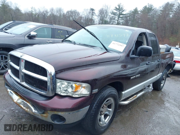 2004 Dodge 1500 SLT with VIN 1D7HA18D14J124376, listed as a IAAI auction lot 41772597 with 217,421 mi miles and . Bid and sale history available at DreamBid. Image 17.