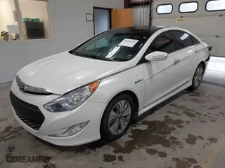 2015 Hyundai Sonata Hybrid Limited with VIN KMHEC4A40FA119364, listed as a IAAI auction lot 40883259 with 148,969 mi miles. Bid and sale history available at carsss.com. Image 17.