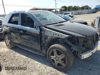 2010 Mercedes-Benz M 550 with VIN 4JGBB7CB3AA609003, listed as a Copart auction lot 75758754 with 156,166 mi miles and Clean Title. Bid and sale history available at DreamBid. Image 4.