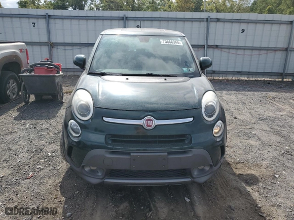 2014 FIAT 500L Trekking with VIN ZFBCFADH0EZ023382, listed as a Copart auction lot 70666344 with 126,097 mi miles and Salvage Title. Bid and sale history available at carsss.com. Image 5.