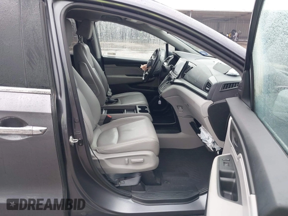 2019 Honda Odyssey EX-L with VIN 5FNRL6H78KB134200, listed as a IAAI auction lot 41932604 with 37,723 mi miles and . Bid and sale history available at DreamBid. Image 5.