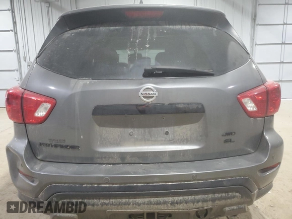 2020 Nissan Pathfinder SL с VIN 5N1DR2CM2LC593103, выставлен на аукционе Copart как лот 41421495 с пробегом 115 059 миль миль и Списание • Salvage title. История ставок и продаж доступна на DreamBid. Изображение 6.