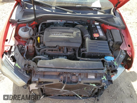 2016 Audi A3 1.8T Premium with VIN WAU67LFF5G1083543, listed as a Copart auction lot 50364925 with 83,583 mi miles and Salvage Title. Bid and sale history available at carsss.com. Image 11.