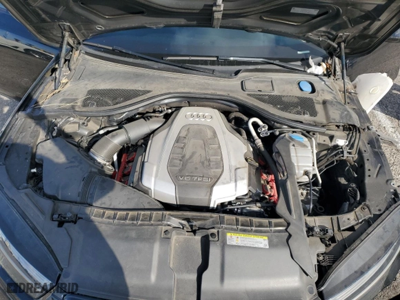 2017 Audi A7 Premium Plus with VIN WAUW2AFCXHN014320, listed as a Copart auction lot 44638995 with 71,589 mi miles and Salvage Title. Bid and sale history available at carsss.com. Image 11.
