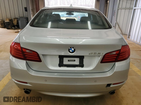 2015 BMW 5 Series 535i with VIN WBA5B1C51FD919789, listed as a Copart auction lot 48507985 with 172,474 mi miles and Clean Title. Bid and sale history available at carsss.com. Image 6.