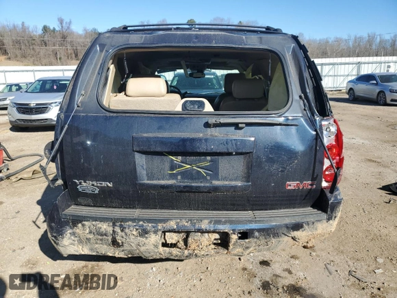 2007 GMC Yukon SLE with VIN 1GKFK13017J148978, listed as a Copart auction lot 89213835 with 192,769 mi miles and Salvage Title. Bid and sale history available at carsss.com. Image 6.
