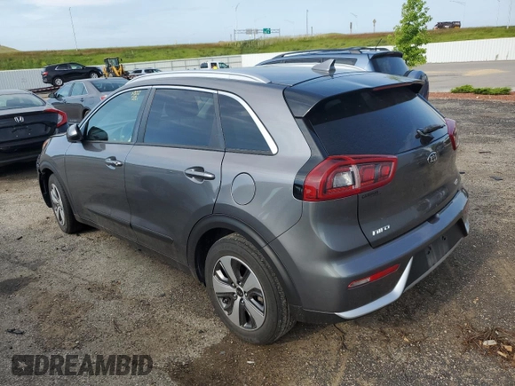 2018 Kia Niro FE with VIN KNDCB3LCXJ5136316, listed as a Copart auction lot 59357414 with 90,839 mi miles and Non Repairable. Bid and sale history available at carsss.com. Image 2.