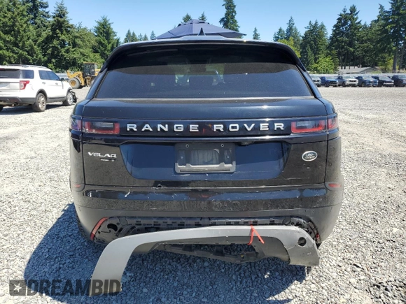 2020 Land Rover Range Rover Velar S with VIN SALYB2EX7LA258277, listed as a Copart auction lot 63326405 with 111,738 mi miles and Salvage title. Bid and sale history available at DreamBid. Image 6.