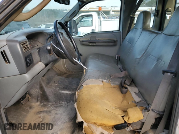 2004 Ford Super Duty F-250 XL with VIN 1FTNX20L84ED22644, listed as a Copart auction lot 46807015 with 432,438 mi miles and Salvage Title. Bid and sale history available at carsss.com. Image 7.