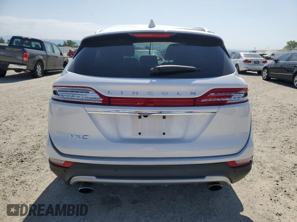 2019 Lincoln MKC Select with VIN 5LMCJ2C99KUL02603, listed as a Copart auction lot 60930025 with 70,157 mi miles and Non repairable. Bid and sale history available at DreamBid. Image 6.
