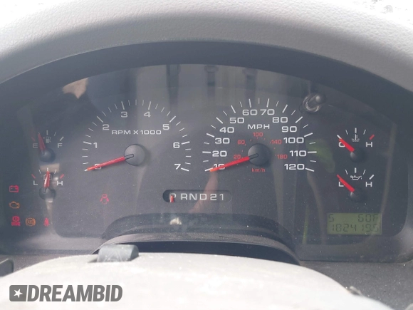 2005 Ford F-150 XLT с VIN 1FTRW12WX5FA40877, выставлен на аукционе IAAI как лот 41760089 с пробегом 182 419 миль миль и . История ставок и продаж доступна на DreamBid. Изображение 7.