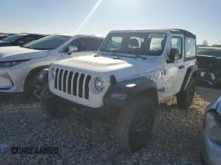 2023 Jeep Wrangler Willys z VIN 1C4HJXAG2PW652016, wystawiony jako Copart lot #88346905 z przebiegiem 18 098 mil mil oraz Szkoda całkowita • Salvage title. Historia ofert i sprzedaży dostępna na DreamBid. Obrazek 1.