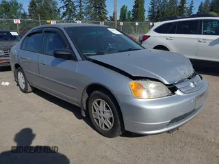 2003 Honda Civic LX with VIN JHMES16503S000239, listed as a IAAI auction lot 42184911 with 148,257 mi miles and . Bid and sale history available at DreamBid. Image 1.
