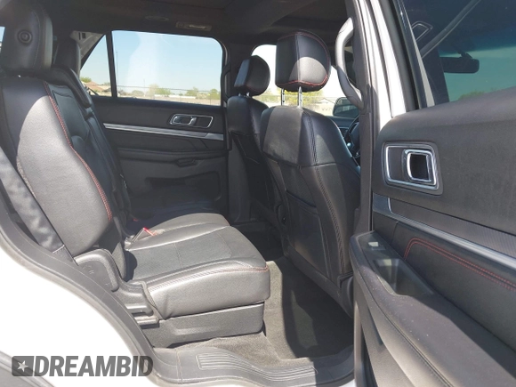 2017 Ford Explorer Sport with VIN 1FM5K8GT0HGA23095, listed as a IAAI auction lot 42129939 with 110,697 mi miles and . Bid and sale history available at carsss.com. Image 8.
